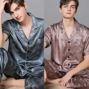 جديد مخصص بأزرار أسفل بيجامة ملابس المنزل . New Custom Button Down Pajama Homewear