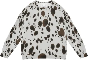 Plaaee Kids Crewneck Long Sleeve Fleece Sweatshirt Pullover Top for Boys or Girls Monster Trucks Car Prints 4T