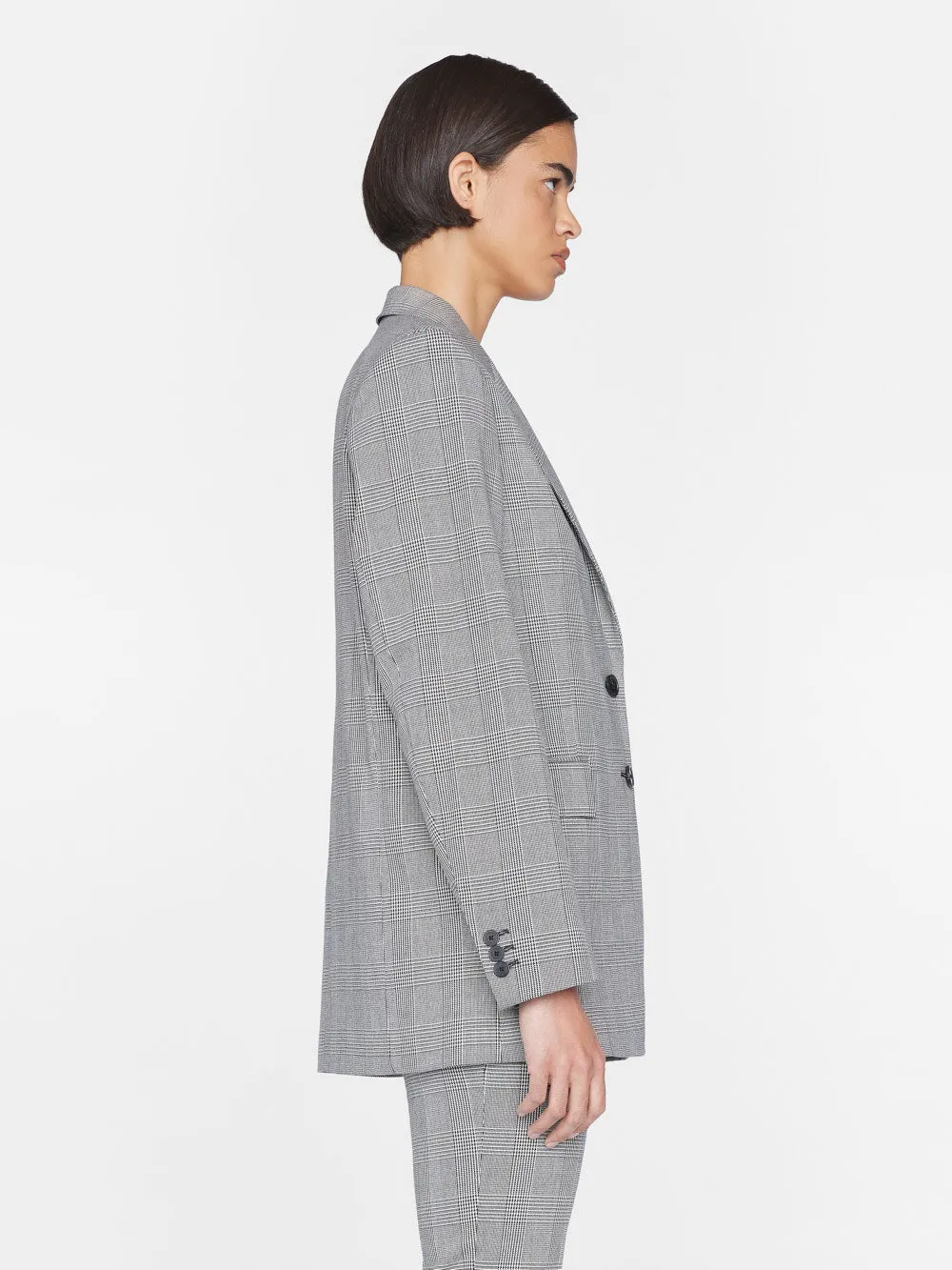 The Oversized Blazer -- Noir Multi